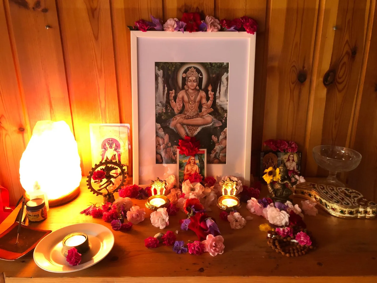 Breath is the bridge. Daily pranayama at the shala.