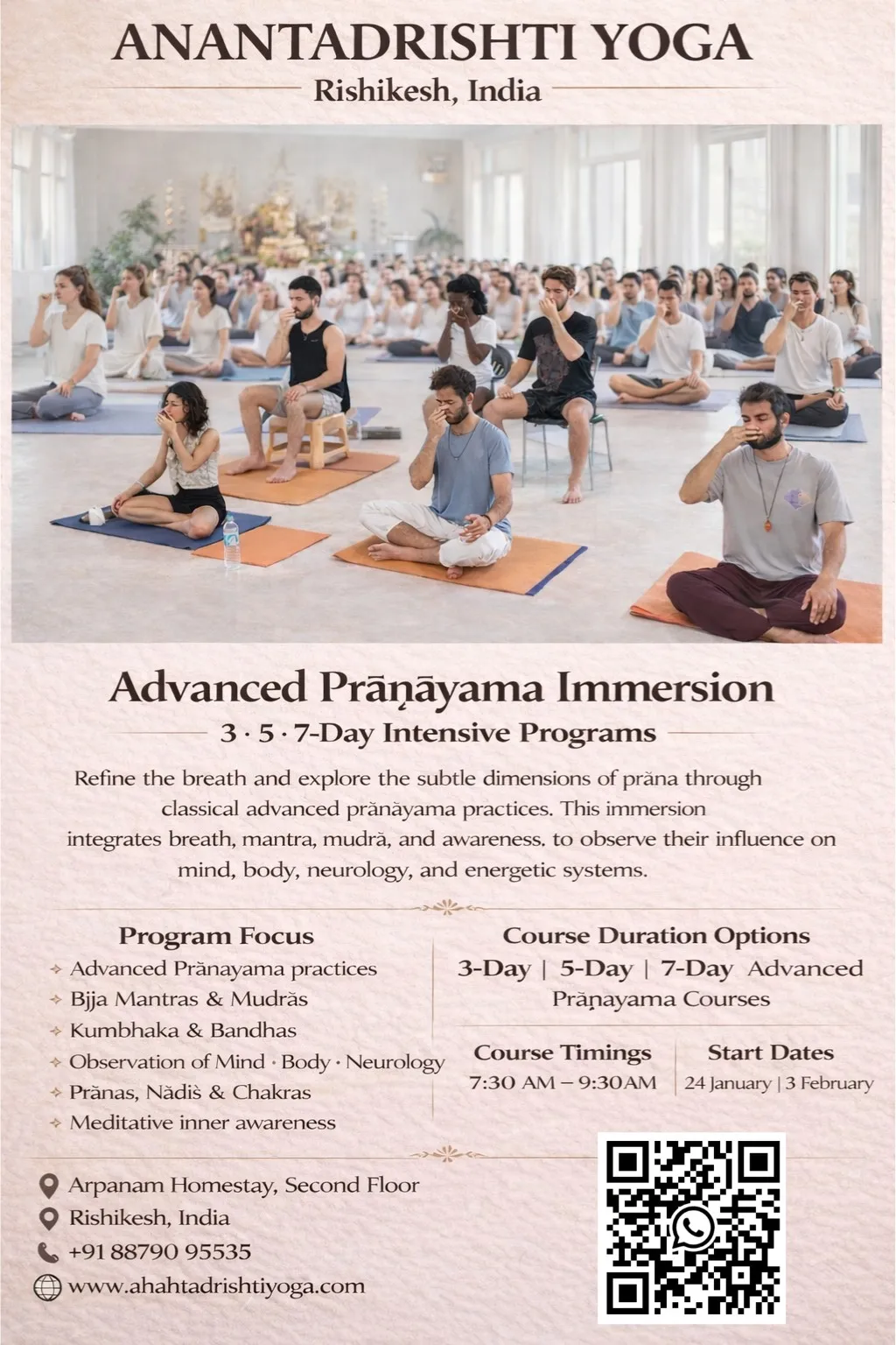 Advanced Pranayama Immersion